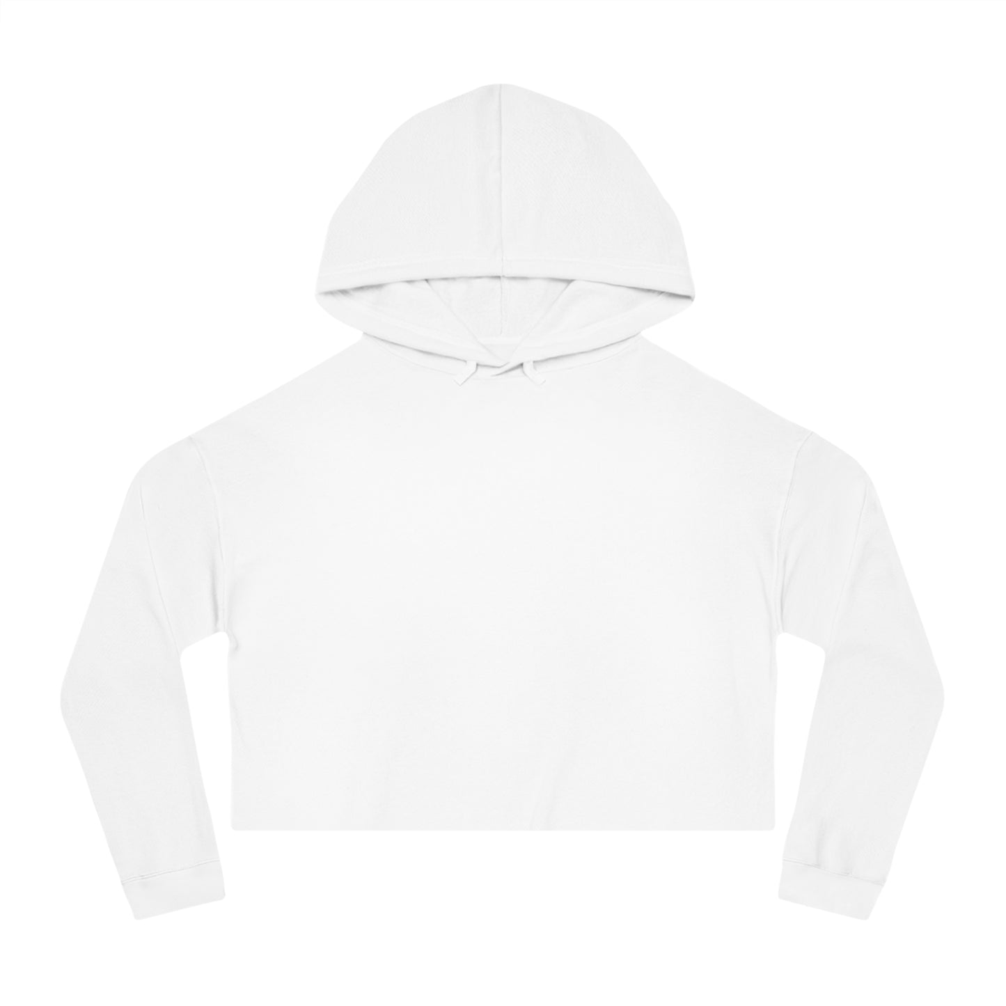 Women’s Cropped Hooded Sweatshirt Printify