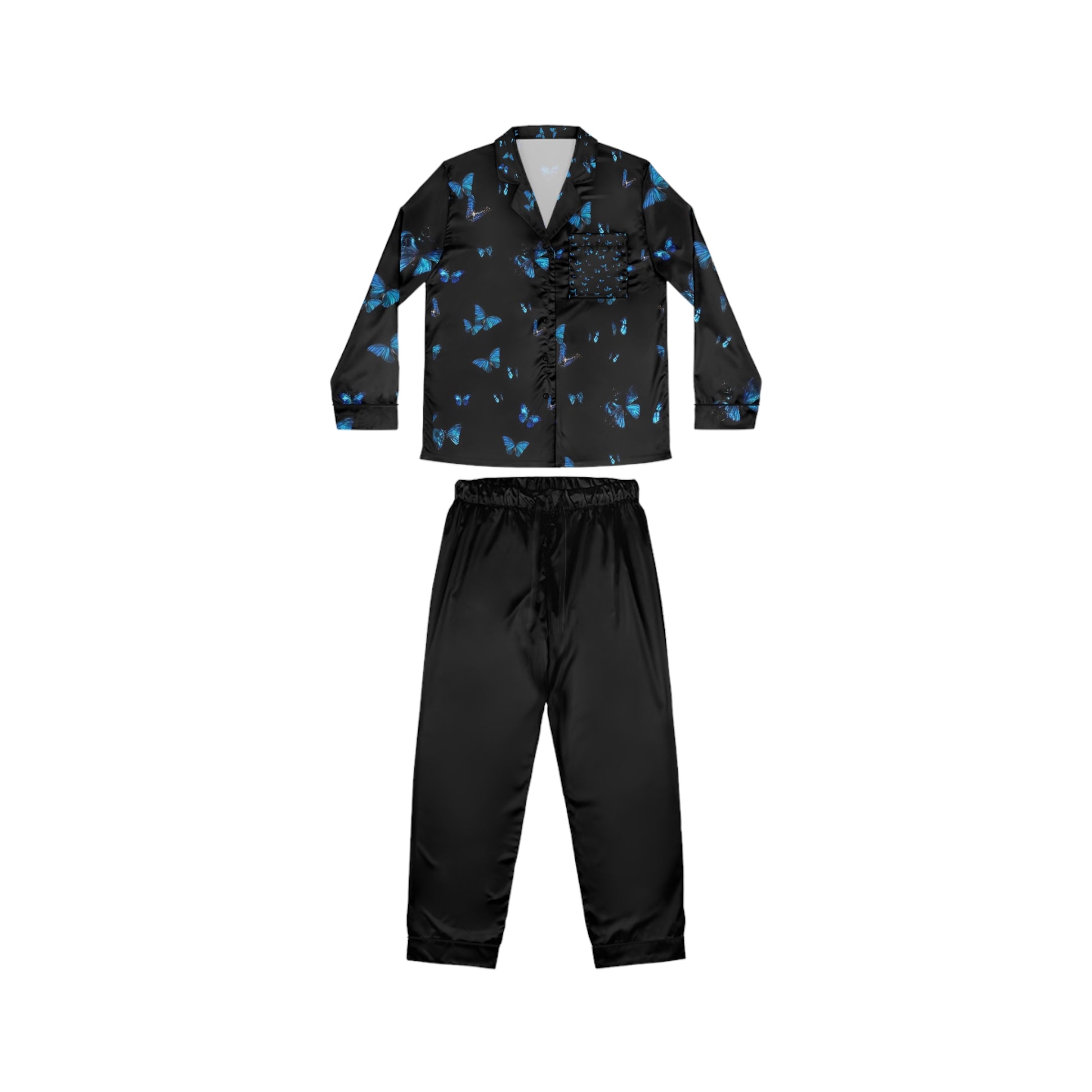 Women's Satin Pajamas (AOP) Printify