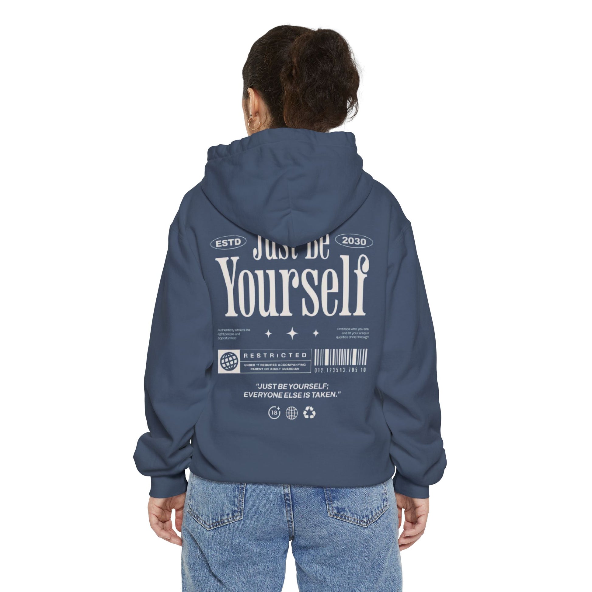 Unisex Garment-Dyed Hoodie Printify