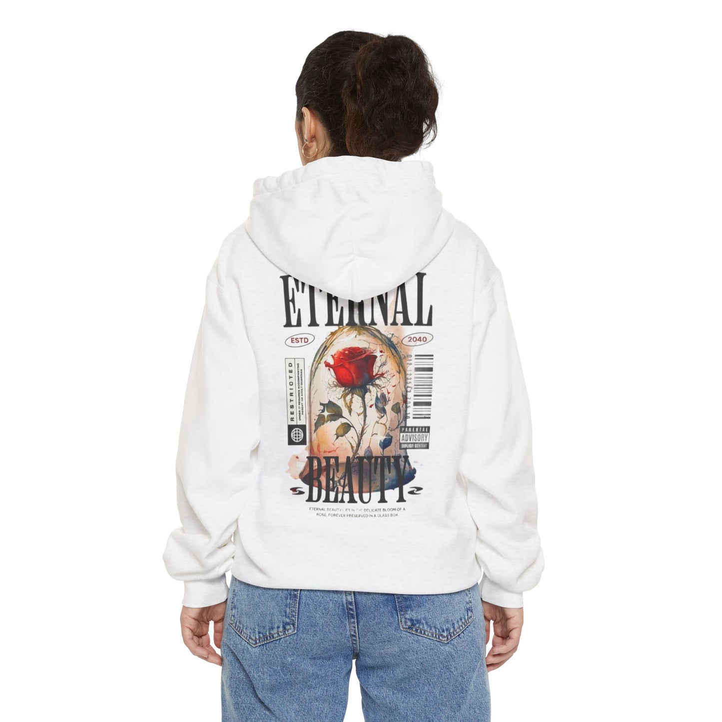 Unisex Garment-Dyed Hoodie Printify